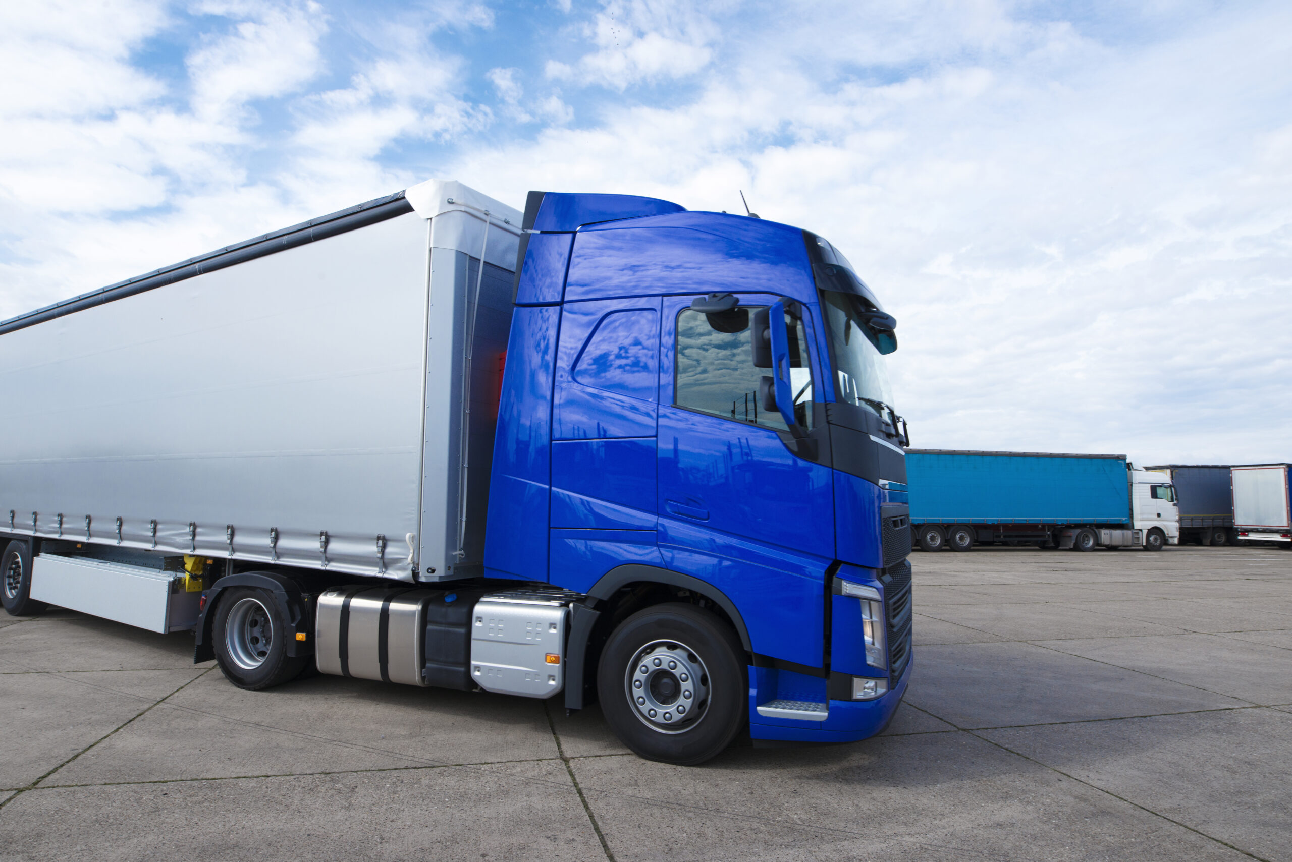 LKW-Fahrer im regionalen Einsatz